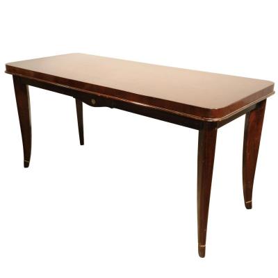 Art Deco Coffee Table In Mahogany Around 1940/1950