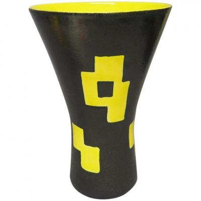 Elchinger, Large Ceramic Vase Circa 1950