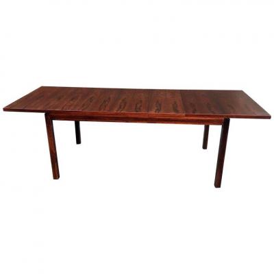 Vintage Rosewood Table Circa 1960, Scandinavian Style.