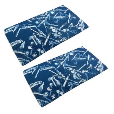 Pair Of Small Wool Area Rug 1970 Signed