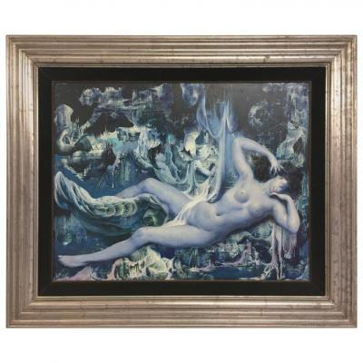 Marcel Delmotte, Oil On Canvas