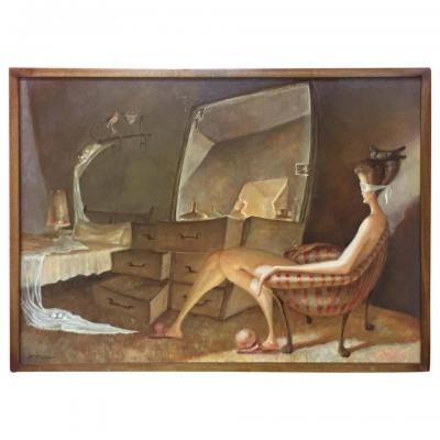 Nunez Jm Oil On Panel