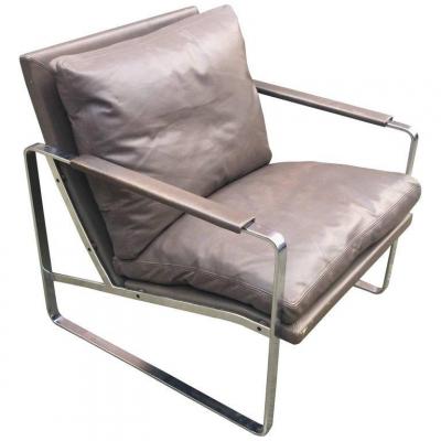 De Preben Fabricius & Jørgen Kastholm Armchair, Walter Knoll Edition