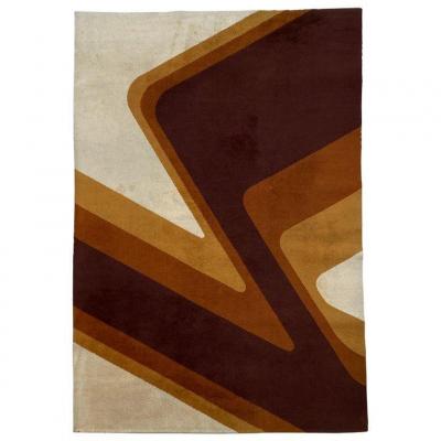 Large Vintage Wool Rug Circa 1970