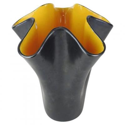 B.letalle, Saint Clement Ceramic Vase, Circa 1950