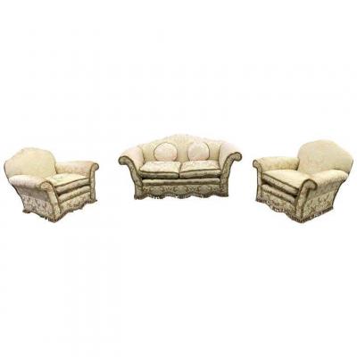Neo Baroque Circa 1930/1950 Salon To Restore