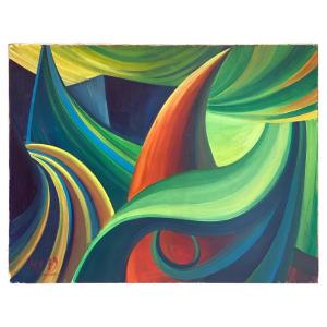Henri Van Wynsberghe Oil On Canvas, Signed And Dated 79