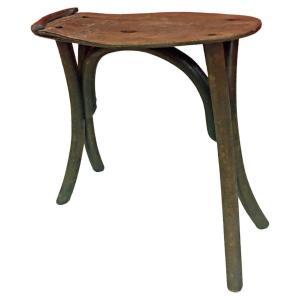 Viennese Section, Fischel Brand Shoe Tire Stool Circa 1900