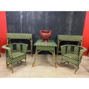 Rattan Set Art Deco Period Circa 1920/1930