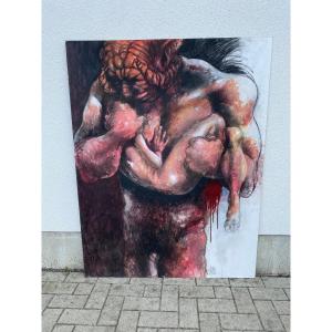 Cecile Minot, Oil On Canvas, Signed, Dated