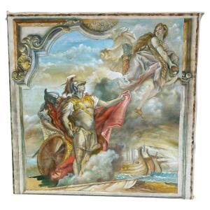 Large Neo Classical Canvas, Can Be A Theater Decor