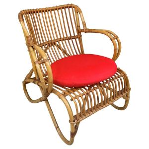 A Bamboo Armchair Circa 1950/1960