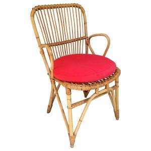 A Bamboo Armchair Circa 1950/1960