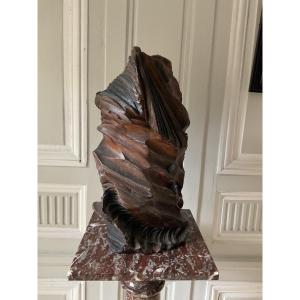 Sculpture: Colorado Rock. Terracotta.