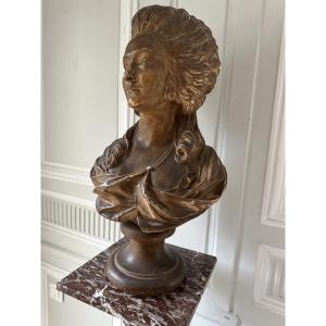 Bust Of The Princess Of Lamballe After Augustin Pajou