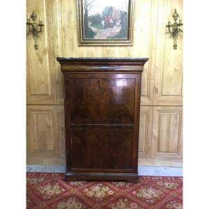 Secretary Louis-philippe In Burr Walnut