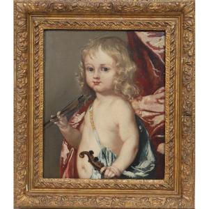 Child Violinist 17th Century Hst
