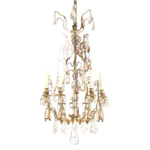 Beautiful 18th-century Style Cage Chandelier 