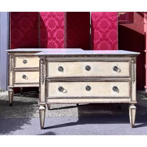 Pair Of Chest Of Drawers 18th Century Italy