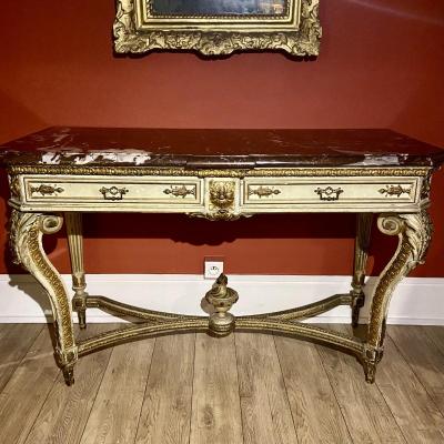 Rare Console Drawer Italy Early Nineteenth