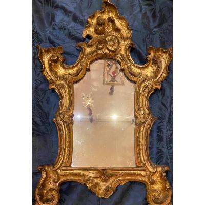 Ice Cream In Golden Wood Baroque Italy Eighteenth