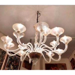 Murano Glass Chandelier (20th Century)