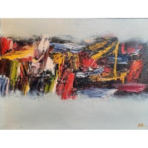 Andrei Mudrea (1954-2022) - Oil On Canvas - Composition