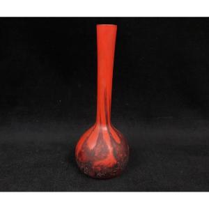 André Delatte Nancy - Small Glass Vase
