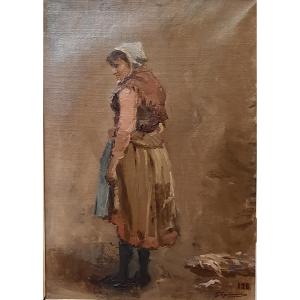 Julien Gustave Gagliardini (1846-1927) - Oil On Canvas