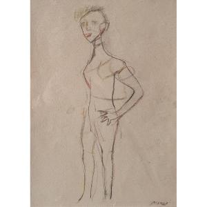 Rigaud Benoit (1911-1987) - Drawing On Paper 