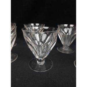 Baccarat - Series Of Crystal Water Glasses - Talleyrand