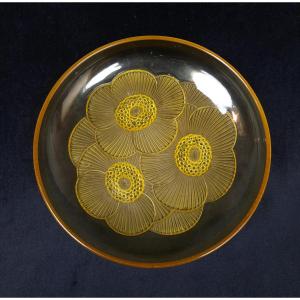 Verlys - Marguerite Glass Bowl (20th Century)