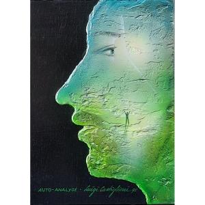 Luigi Castiglioni (1936–2003) - Acrylic On Marble Powder - Self-analysis