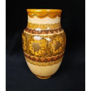 Raoul  Lachenal (1885-1956)- Glazed Ceramic Vase