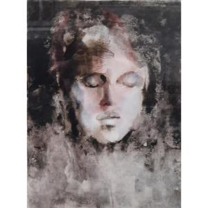 Léonor Fini (1907–1996) - Lithograph - Portrait Of A Woman