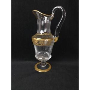 Saint-louis - Crystal Pitcher - Thistle Model
