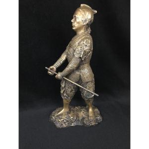 Bronze Samurai - China, 20th Century
