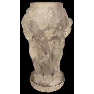 Art Deco Vase - Ingrid With The Bacchantes - Attributed To Heinrich Hoffmann (20th Century)
