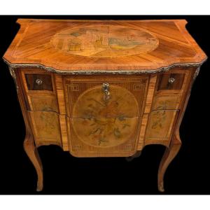Marquetry Commode – Louis XV Style