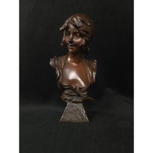 Bronze - Salammbô - Signed A. Lefebvre (19th – Early 20th Century)   
