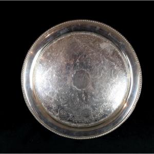 Silver-plated Metal Tray - Sheffield (20th Century)