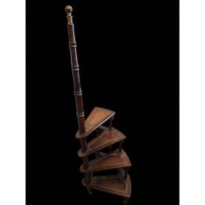 Spiral Library Staircase - English Style (20th Century)