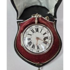 Gousset Watch - Oignon - In Silver Signed Le Roy - Late 18th Century