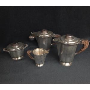 Art Deco 4-piece Silver-plated Dinner Service