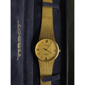 Tissot Watch In 18k Gold - Seastar Model