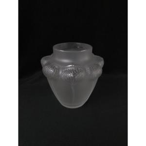 Lalique - Crystal Vase - Bali Model (20th Century)