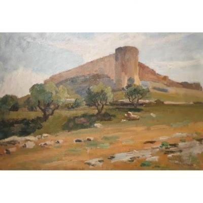 Abel Lauvray, Oil On Canvas,