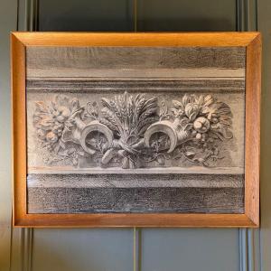 Ornamental Frieze, 19th Century Academic Drawing