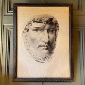 Jupiter, 19th Century Academic Drawing