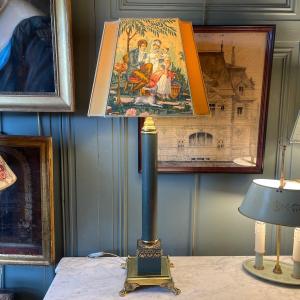 Large Empire Style Lamp, Height 80 Cm